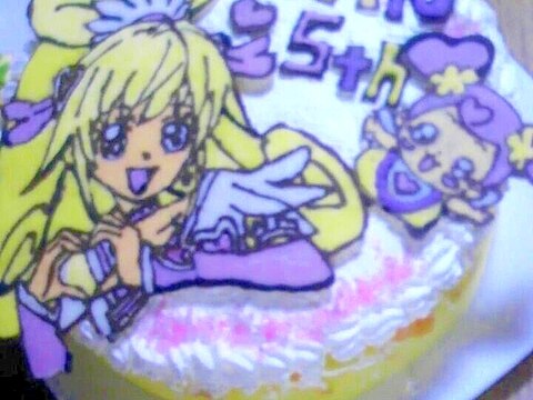 デコケーキ！キャラケーキ！誕生日！プリキュア